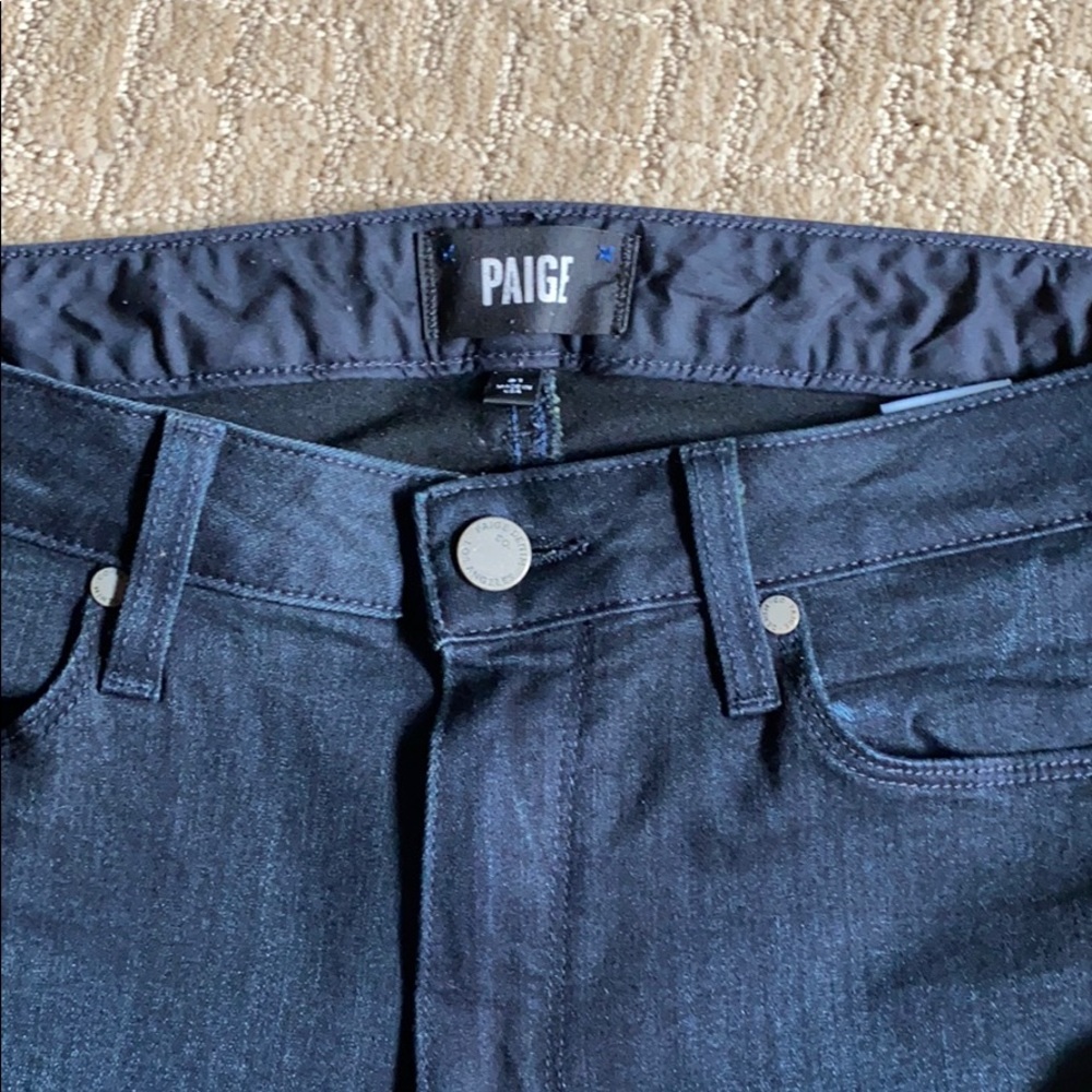 Paige Horton High Rise Skinny Ankle Jeans - Picture 5 of 6